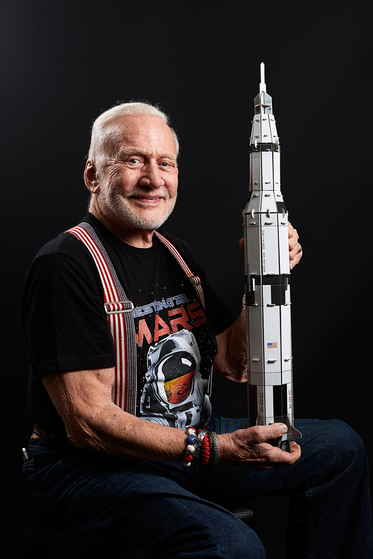 Buzz Aldrin portrait