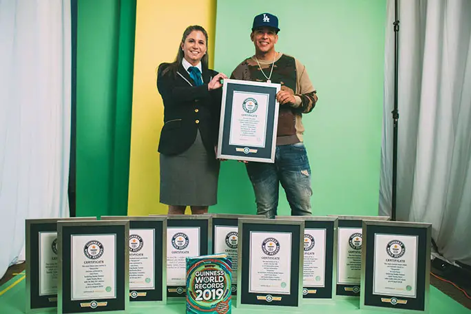 Daddy Yankee es reconocido como el Primer artista Latino el alcanzar el número 1 en Spotify