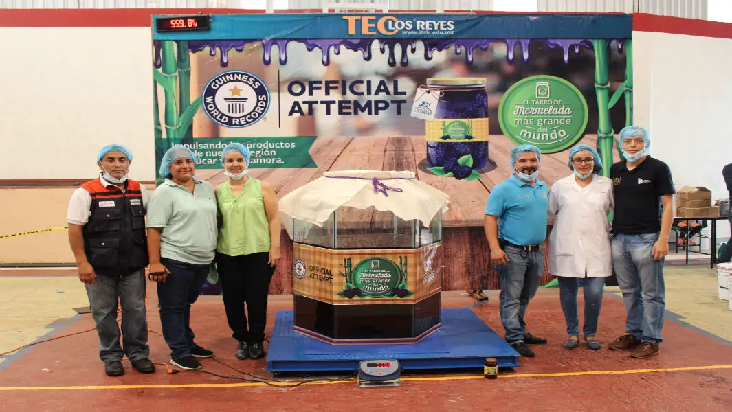 El Tarro de mermelada más grande del mundo ahora pertenece a México