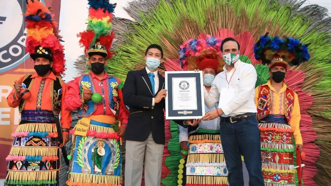México rompió un récord mundial con una espectacular danza tradicional  