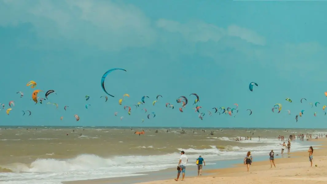 World Ocean Day kitesurf Parade Brasil