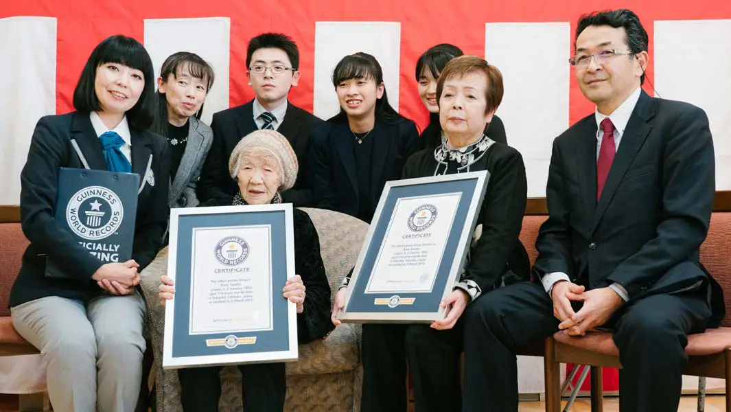 Guinness World Records reconoció hoy a la persona viva más longeva del mundo
