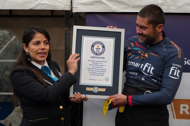Mauricio Salazar Guinness World Records