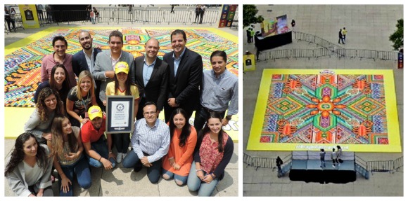 Largest plastic tub mosaic header