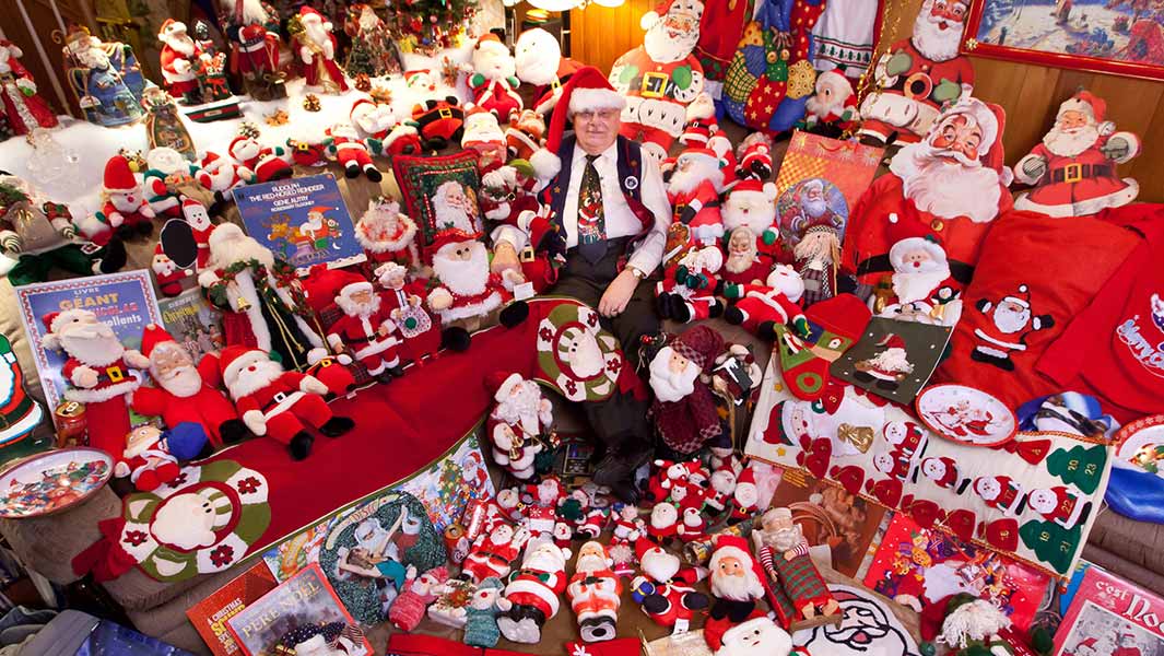 Largest collection of Santa Claus memorabilia