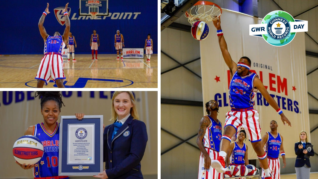 Harlem Globetrotters records