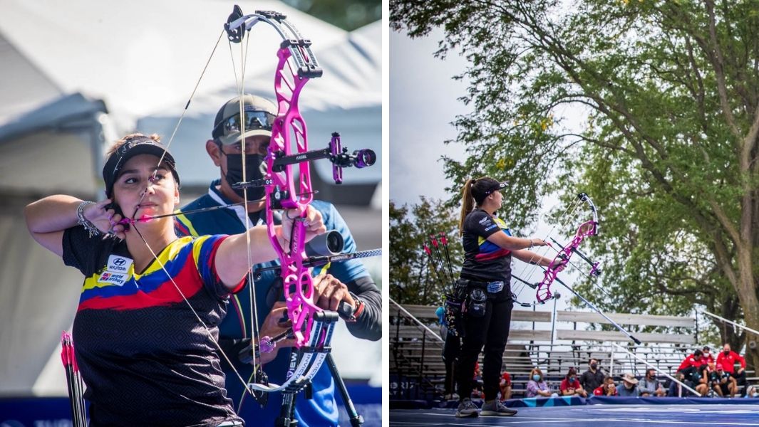 Sara Lopez Colombian archer female