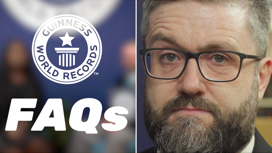 split image of Mark Mckinley and GWR logo