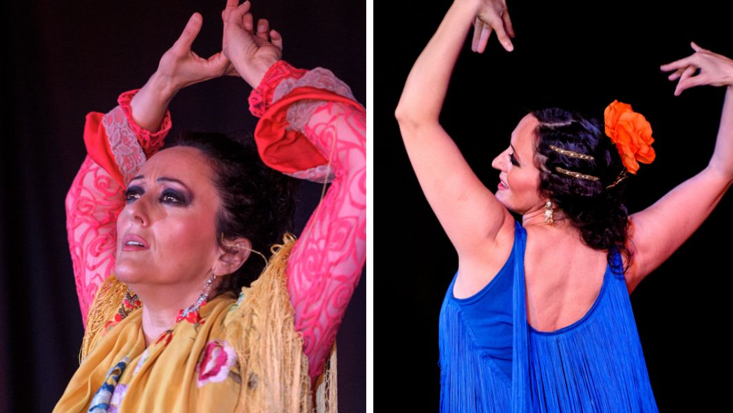 Rosario Varela dacing flamenco in spain Granada