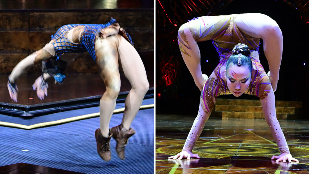 lucie colebeck and oyun erdene senge split image