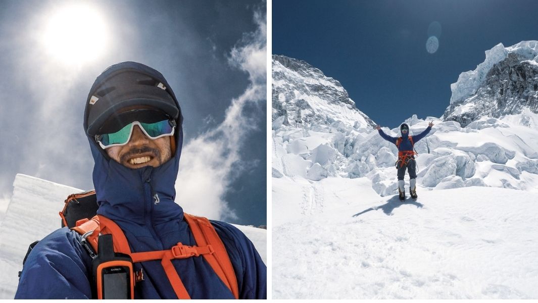 Juan-Pablo-Mohr-climbing-Everest