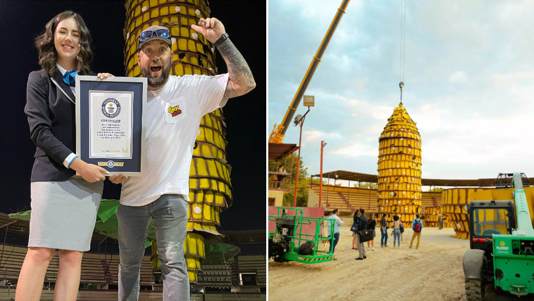 largest pinata split image