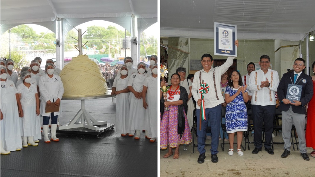 Guinness-World-Records-queso-Oaxaca-mas-grande