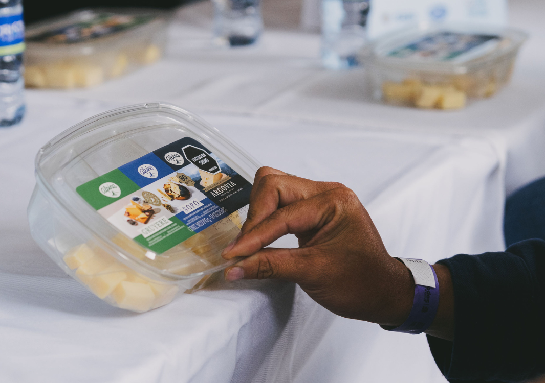 cheese types used for largest cheese tasting event