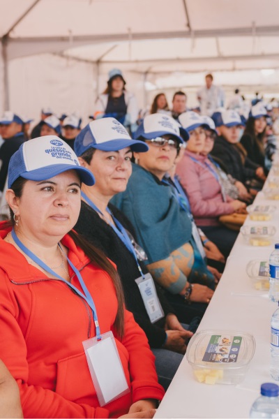 Attendees at largest cheese tasting event